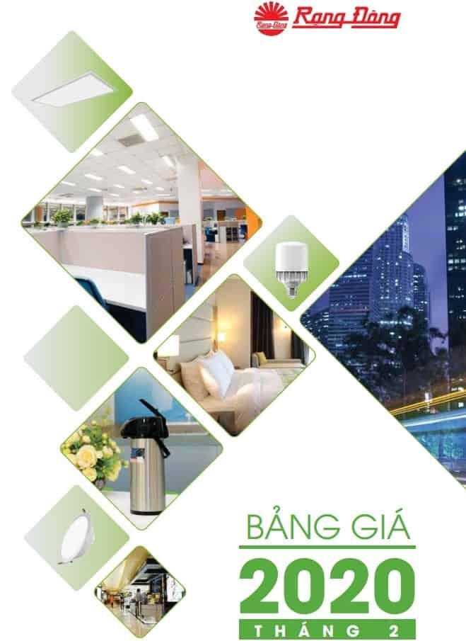 Catalogue Bang Gia Den Led Rang Dong